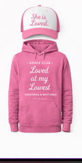 Grace Club "Loved at My Lowest" Premium Hoodie