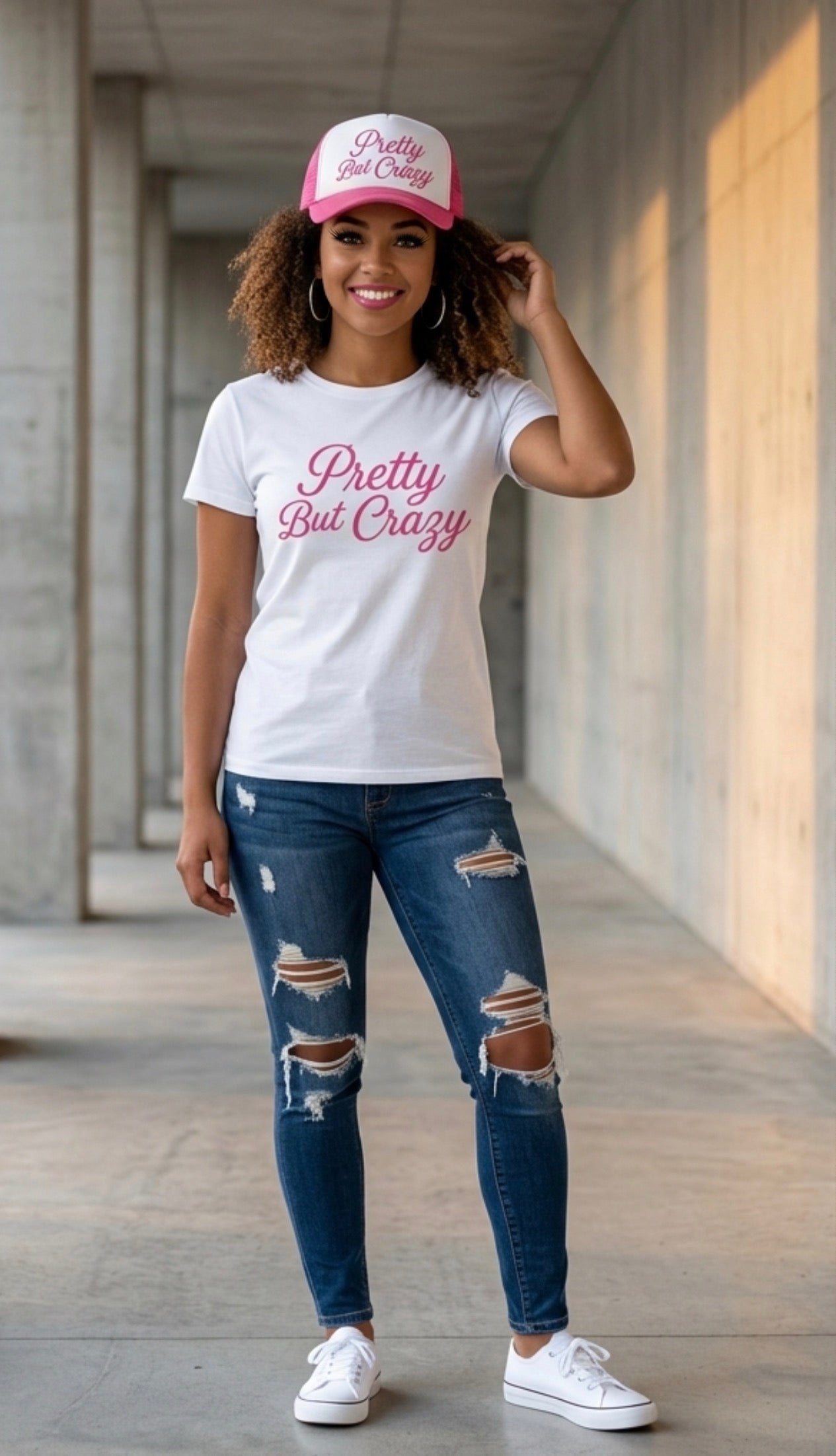 Pretty But Crazy Graphic Tee