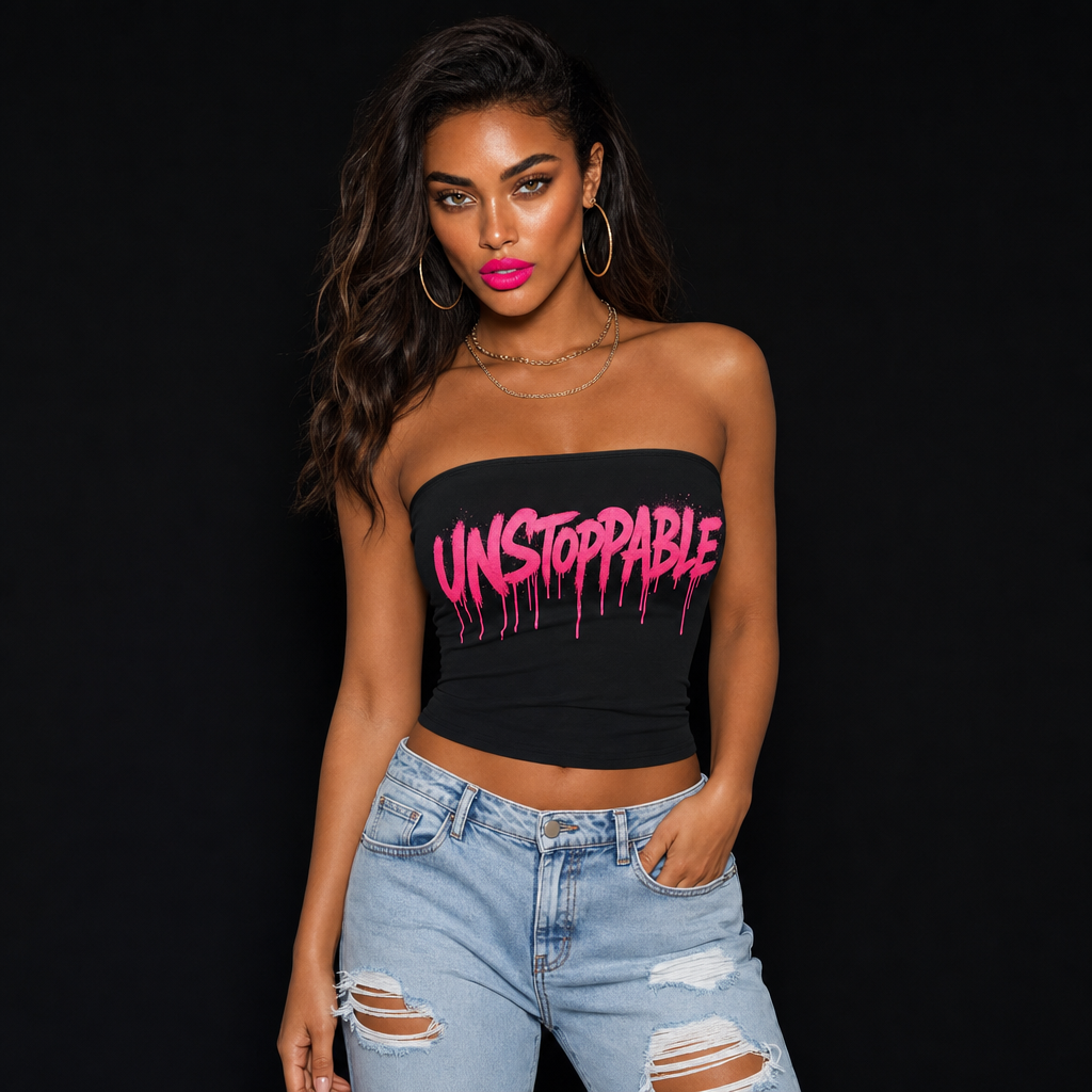 Know Your Worth Tube Top