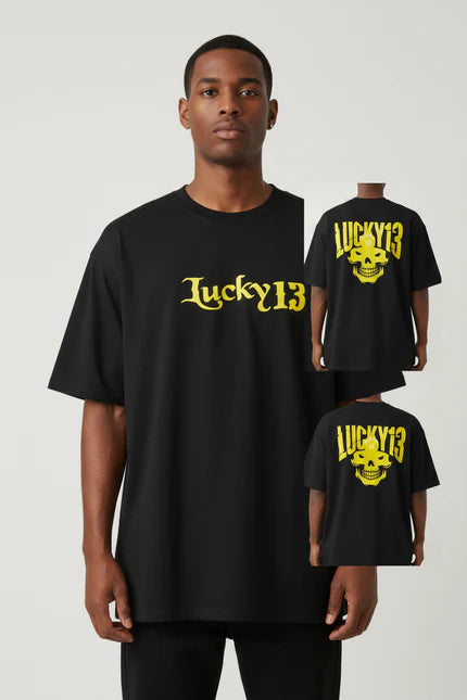 Lucky 13 Graphic Tee — front