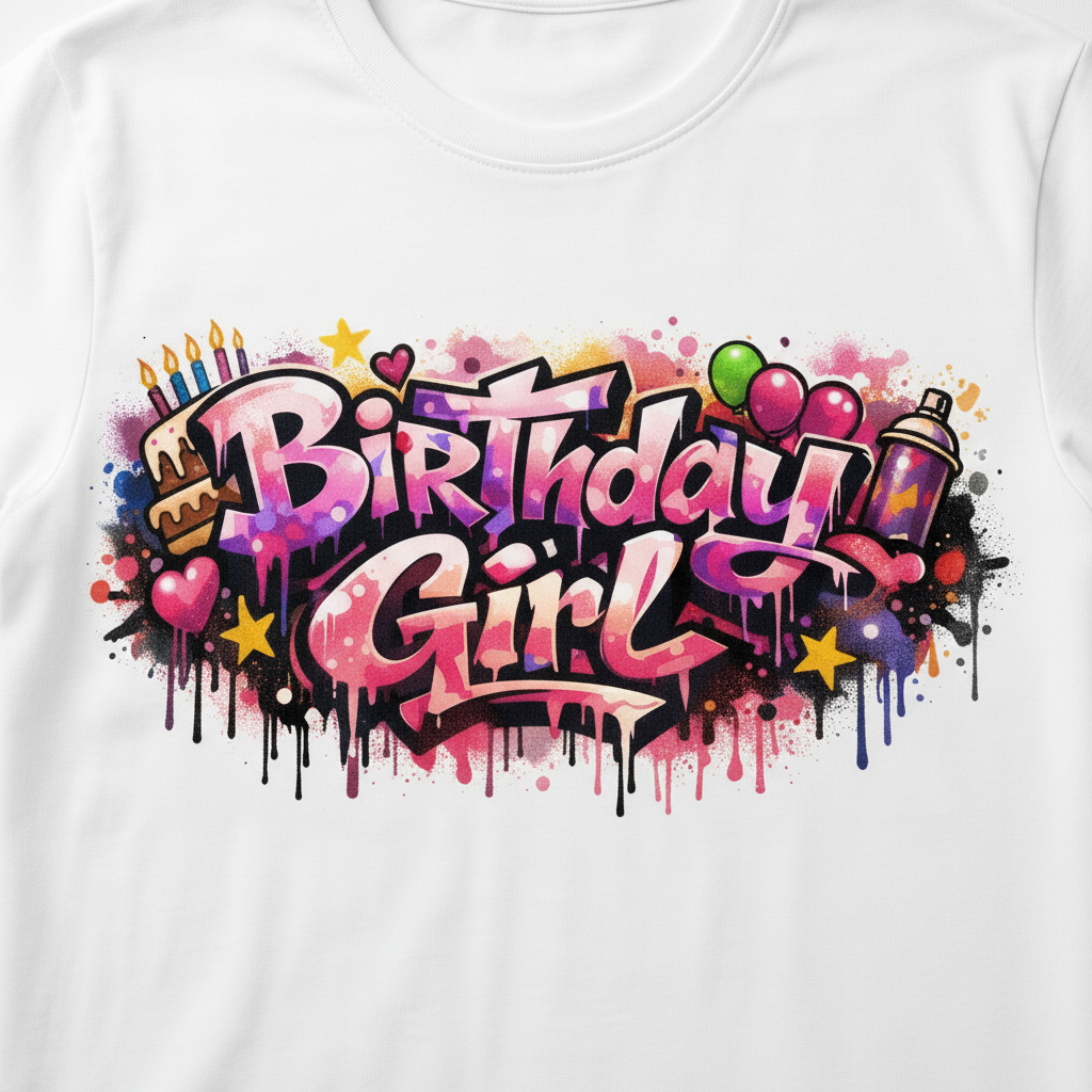 Birthday Girl Close-Up