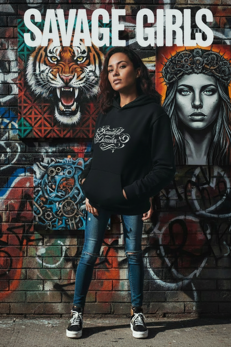Savage Girls graffiti wall